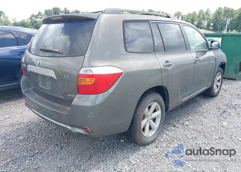 2008 Toyota Highlander from USA, damaged, VIN JTEES41A582049446
